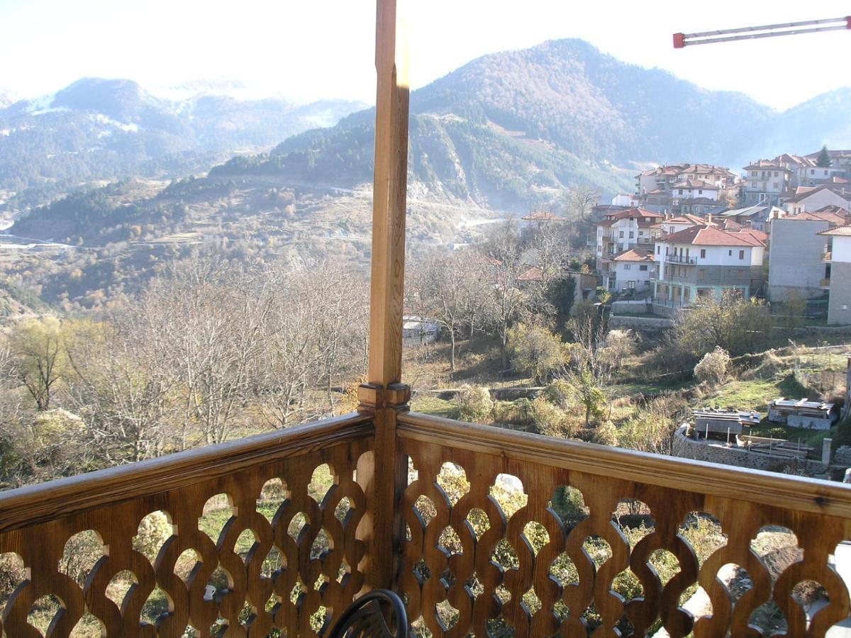 La Petri Studios With Fireplace & View Metsovo Ngoại thất bức ảnh