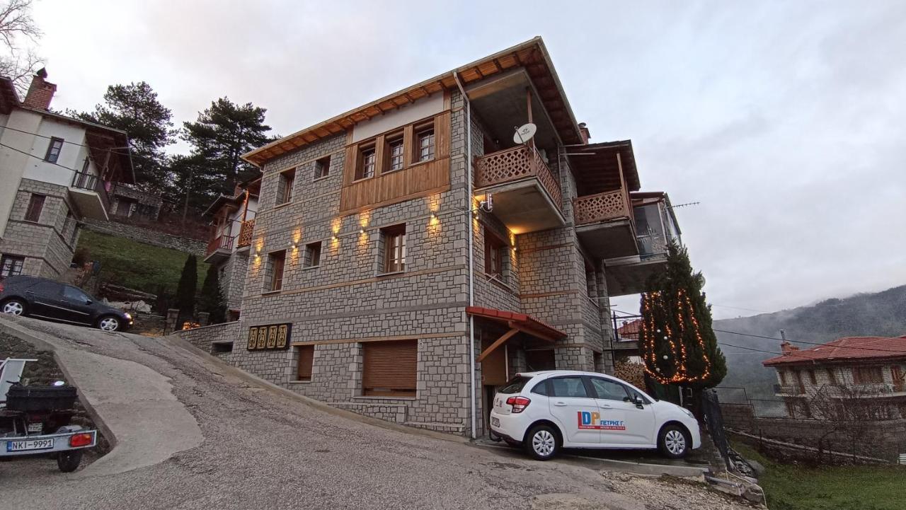 La Petri Studios With Fireplace & View Metsovo Ngoại thất bức ảnh