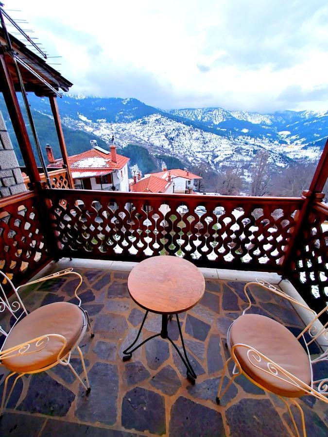 La Petri Studios With Fireplace & View Metsovo Ngoại thất bức ảnh