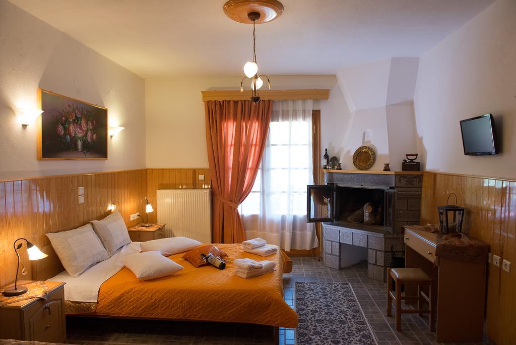 La Petri Studios With Fireplace & View Metsovo Phòng bức ảnh